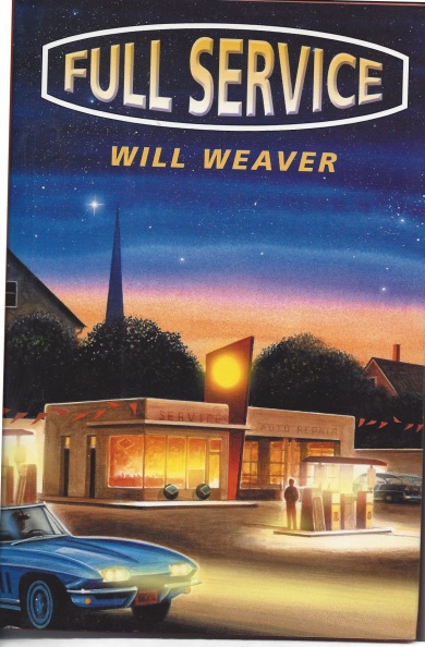'Full Service'
by Will Weaver.
Published by McIntyre Publishing Group.
2005
ISBN 10:374-32485-9
Full Service.jpg