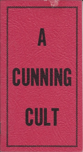 'A Cunning Cult' by "Anon"