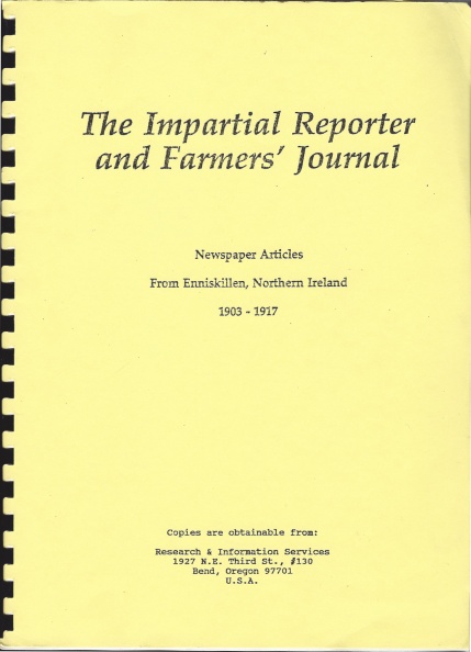 'The Impartial Reporter and Farmers' Journal'