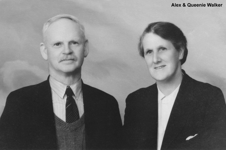 Alex Walker and Queenie Higgins of Avoca were workers who married in 1920 and dropped out of the work. They had 4 children.
They lived in New Zealand and had a daughter in the work in Malay.
Alex wrote hymn No. 72 and was for a time in the work in New South Wales. Walker, Alex& Wife Queenie.JPG