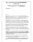 R. L. Allan Letter May 25, 1988 -page 1