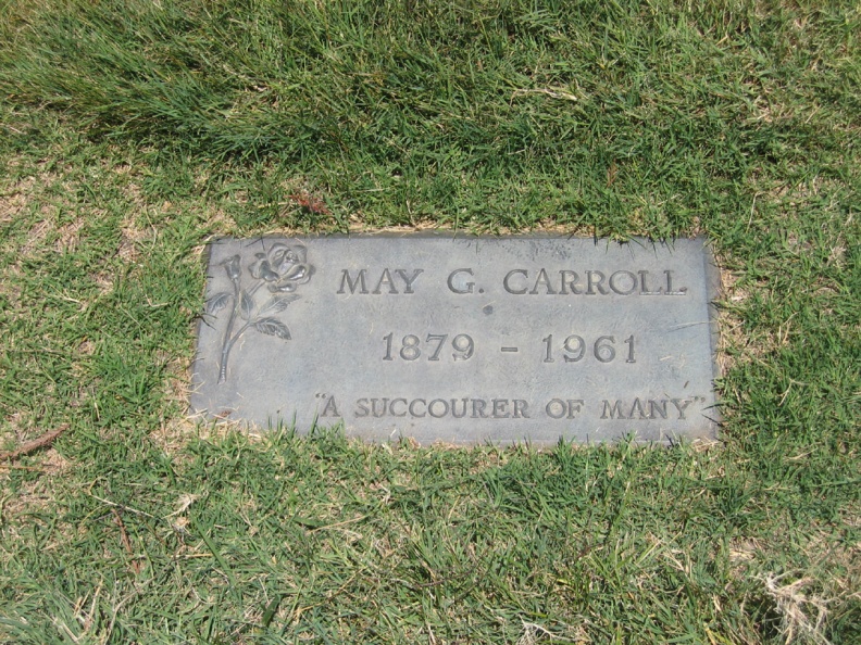 Grave - May G. Carroll 1879-1961