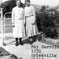 May Carroll &; Minnie Christie