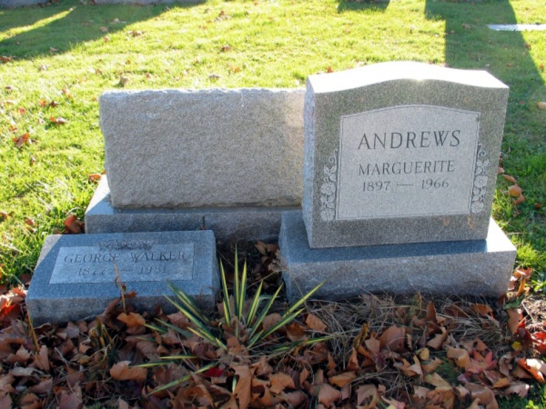 Grave- Geo Walker Tombstone