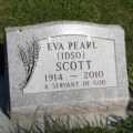 Scott, Eva Tombstone 