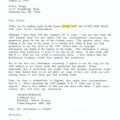 Hymn "Cease Not" Letter