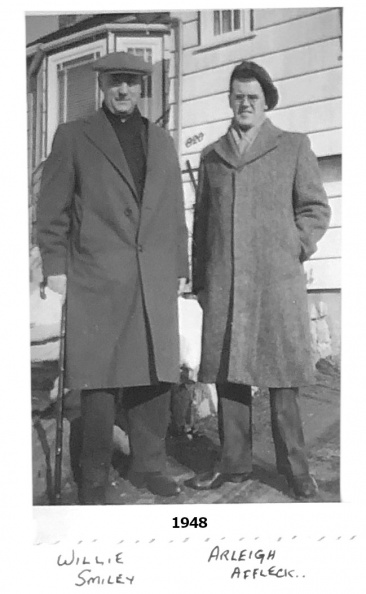 Willie Smiley was overseer for Saskatchewan from 1932-1972 SK 1948 Smiley Willie, Arleigh Affleck.jpg