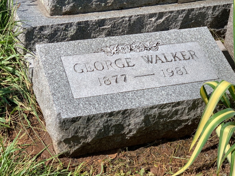 Walker G gravestone