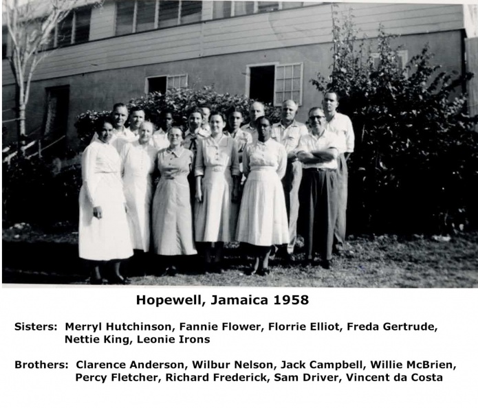 1958 Jamacia  Hopewell
