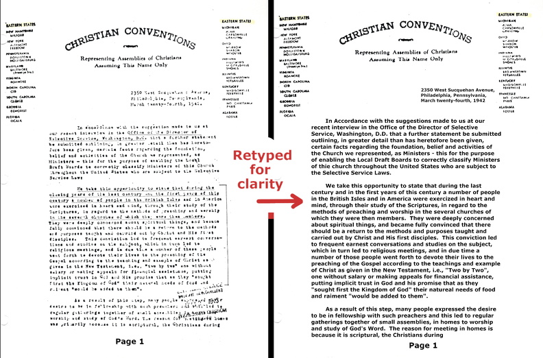 14 1942 Letterhead-Eastern US; Geo Walker p1 