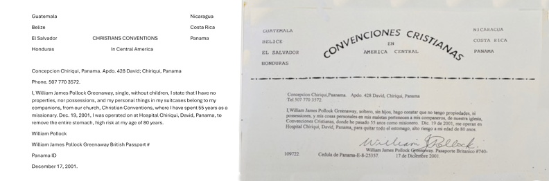 Wm Pollock-CC Central Amer + translation