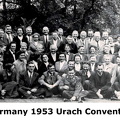 Germany 1953 Urach Convention 