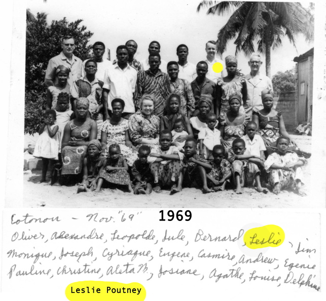 West Africa 1969 Cotonou , Benin