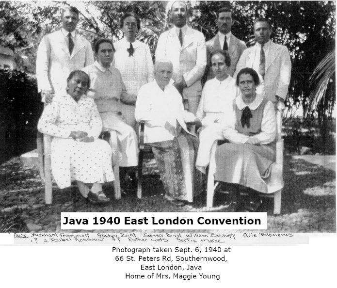 Java 1940 East London Convention