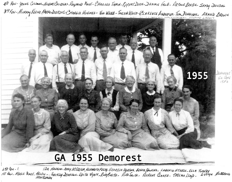 GA 1955 Demorest 