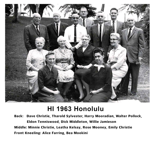 HI 1963 Honolulu 