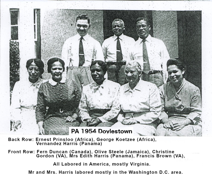 PA 1954 Doylestown 