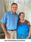 VanDenBerg, John in Suriname