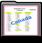 Thumb Memory Lane -Workers Lists CANADA