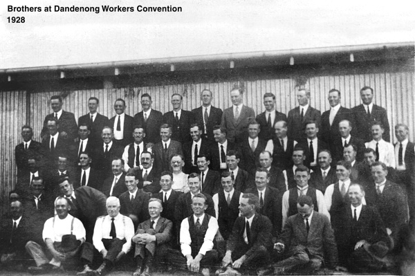 1928 Aust, VIC Dandenong Workers Conv.-Brothers