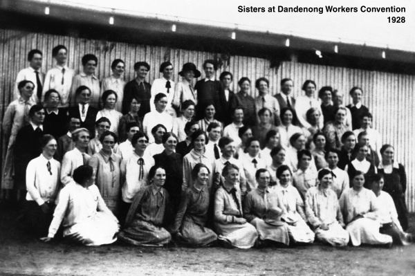 1928 Aust. VIC, Dandenong-Workers Conv.-Sisters