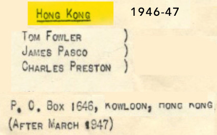 07    Hong Kong 1946-47