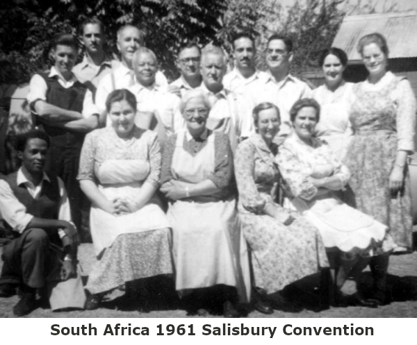 South Africa 1961 Salisbury Conv