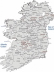 Map of Ireland