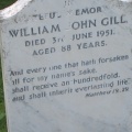 Grave - William John Gill Tombstone