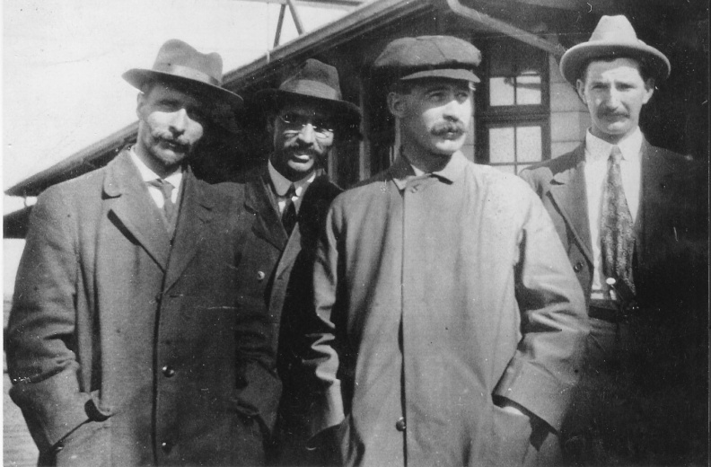 Jack Carroll, Olyne Taylor, Jim Jardine, & Hugh Henderson. Circa 1915.
Jack was general Overseer of Western Canada and the west coast USA states until his death in 1957.
James (Jim) Jardine pioneered Switzerland and Germany. (1884-1969). He wrote several hymns.
Carroll, Jack; Olyne Taylor, Jim Jardine & Hugh Henderson.jpg
