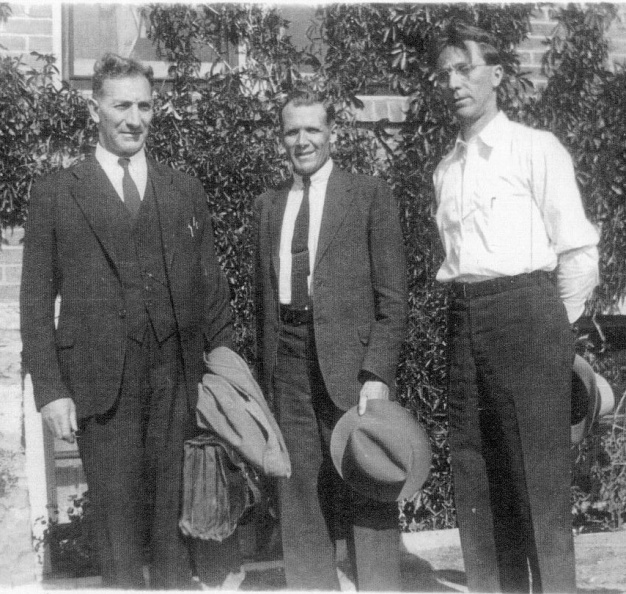 Samuel Charlton, Willie Webb and Robert Chambers, 1936.
Sam was Overseer in Nebraska, Wisconsin and Michigan, his last and longest field being Michigan from 1926 until his death in1969.
Willie was Overseer of Kentucky and Alabama/Mississippi at various times.
Charlton, Sam; Willie Webb, Robert Chambers.jpg