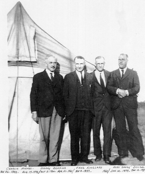 Charlie Hughes in group photo.
Charlie arrived in Toronto in 1907 and was from Rathmolyon, Ireland.
Hughes; Doering, Kinglake, Dougal.jpg