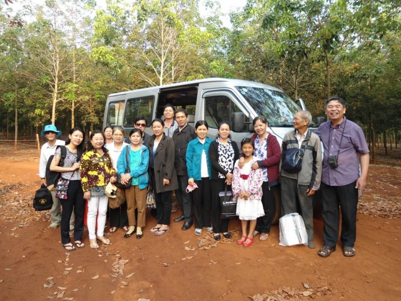 Golden Friends Visit Binh Long  