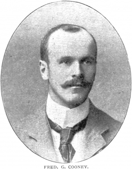 Frederick George Cooney, brother of Edward.
Born Sept 3, 1869 - Died April 12, 1940.
He married Mildred (Milly) Tatlow and
Immigrated to New Zealand in 1924 with their 4 children.
Photo taken in 1898
Cooney, Fred 1898 x4.jpg