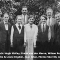 Hugh McKay, Frank van der Merwe, Wilson Reid, Lottie & Lizzie English, Jean Allen, Minnie Skerritt, Alex Pearce-300