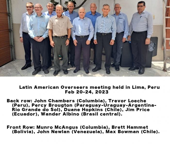 2023 Latin Ameicar Overseers Mtg Peru