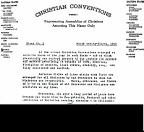 Christian Convention Stationery