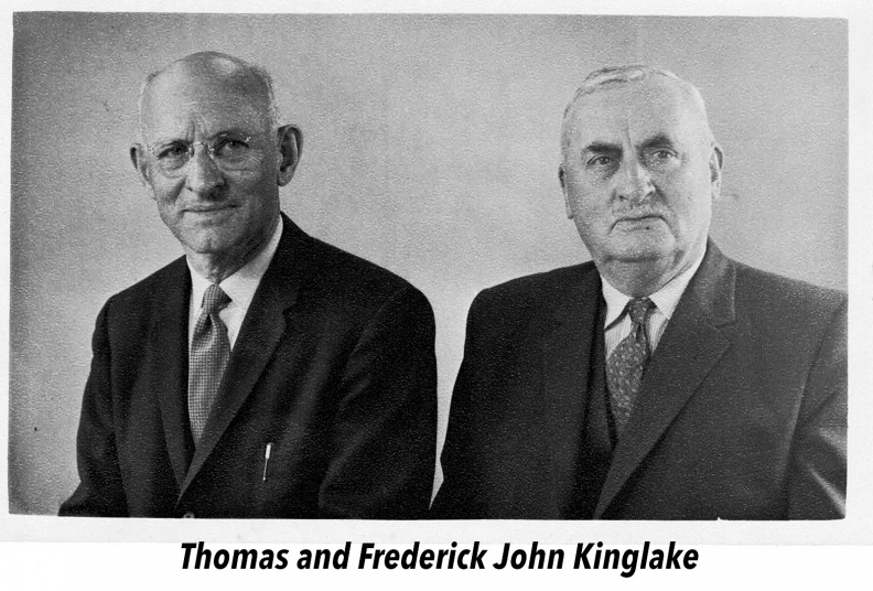 Worker Siblings, Thomas and Frederick John Kinglake
Left: Edward Thomas Tom Kinglake 1893-1989
Born in and preached in England.
Right: Fred born Nov. 8, 1891 in England; died March 22, 1962, aged 70, in Missouri
Immigrated to US in 1913; Became US Citizen in 1922
Was in the work in England, OK, KS, AL, NC, IN, MO/AR perhaps more
Overseer of Indiana and Missouri/Arkansas
https://www.findagrave.com/memorial/164111695 Kinglake Thomas & Frederick Kinglake.jpg