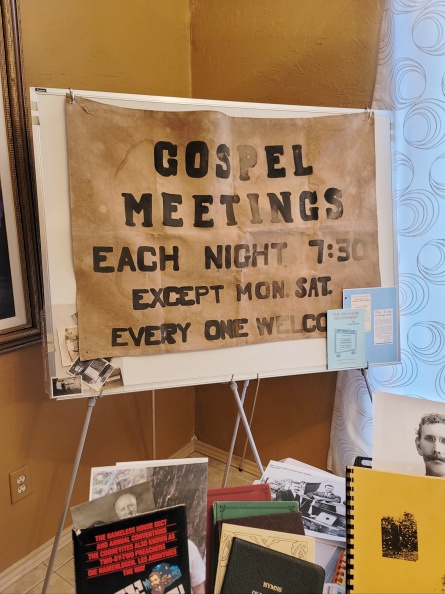 Nearly 100 year old sign from Mrs. Emma Montgomery's homeplace, Plantersville, Mississippi
Mother of Joe, Helen, Exie Clifford Montgomery and Frances Oliver 2x2 Memorabilia D.jpg