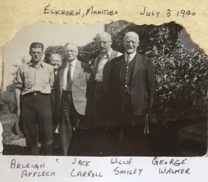 Carroll,Jack, Willie smiley, George Walker, Arleigh Affleck