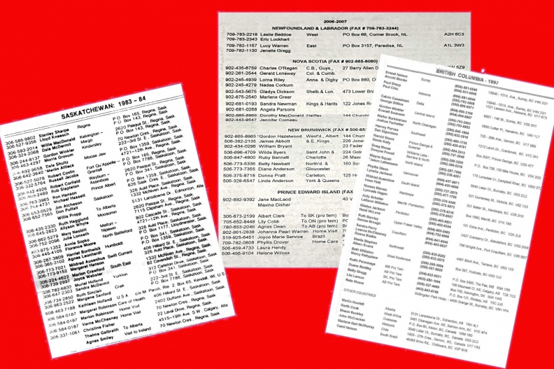 Canada -Workers Lists P2
