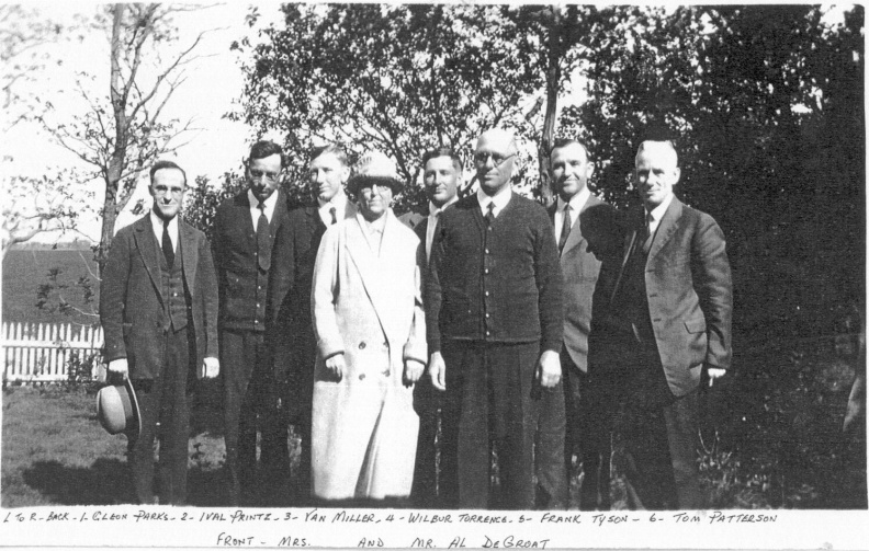 27    Tyson, Frank; Tom Patterson, etc