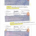 1912 Worker Signed Checks