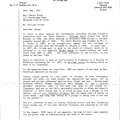 1991 Faith Mission Letter Page 1