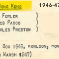 07    Hong Kong 1946-47