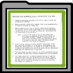  Statements and Letters