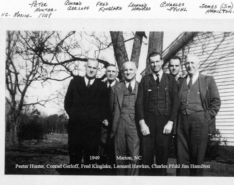 45    Hunter, Peter; C.k; Gerloff, F. Kinglake, L. Hawkes,  C. Pfuhl and 