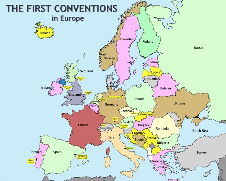 1 Europe Conventions