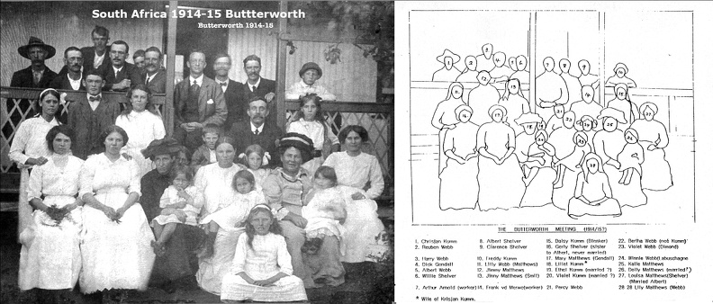 South Africa 1914-15 Butterworth