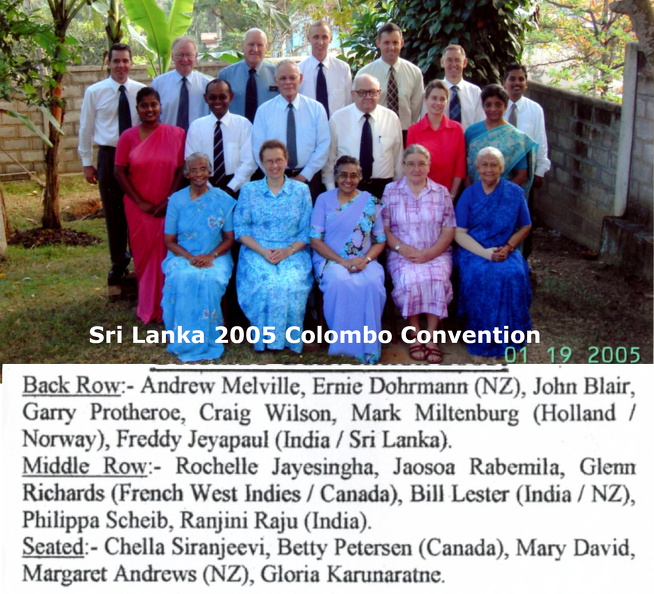 Sri Lanka 2005 Colombo Convention